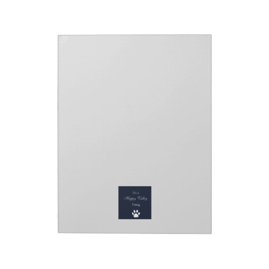 Happy Valley Sache 11" x 8,5" Notepad - 40 Seiten Notizblock (Rotiert)