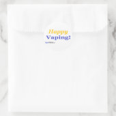 Happy Vaping Stickers (Tasche)