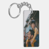 Happy Vater & Daugher Schlüsselanhänger (Vorderseite links)