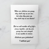 HAPPY VATERDAY SWEETHEART-Karte Karte (Innenseite)