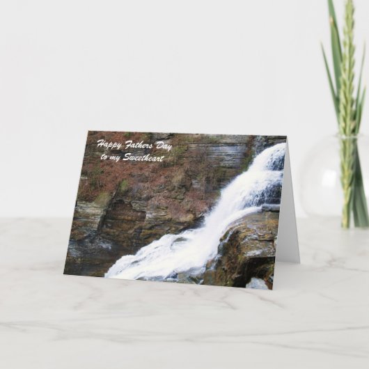 HAPPY VATERDAY SWEETHEART-Karte Karte (Vorderseite)