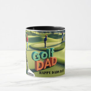 Happy Vaters Day "Golf Vater" Custom Tasse