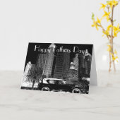 HAPPY VATERS DAY GREETING CARD KARTE (Gelbe Blume)