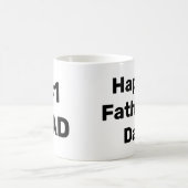 Happy Vatertag #1 Vater Kaffeetasse (Mittel)