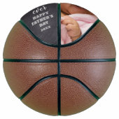 Happy Vatertag 2020 Bester Vater je Foto Basketball (Rechts)