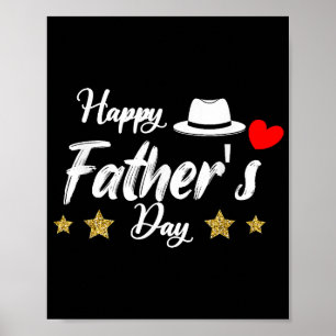 Happy Vatertag 2025 Hemd für Men Vater Opa Poster