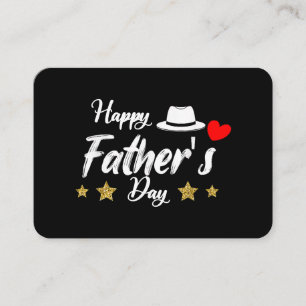 Happy Vatertag 2025 Hemd für Men Vater Opa Visitenkarte