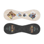 Happy Vatertag 4 Foto Collage Personalisiert Baseball (Paneele)