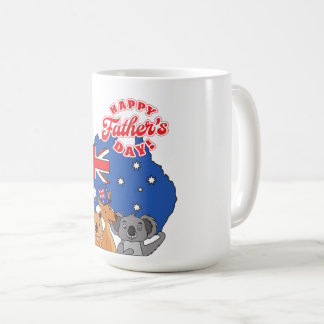 Happy Vatertag Australien Kaffeetasse