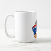 Happy Vatertag Australien Kaffeetasse (Links)
