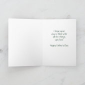 Happy Vatertag Autos jagen Camouflage Karte (Innenseite)