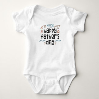 Happy Vatertag Baby Bodysuit Strampler