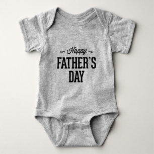 Happy Vatertag Baby Strampler