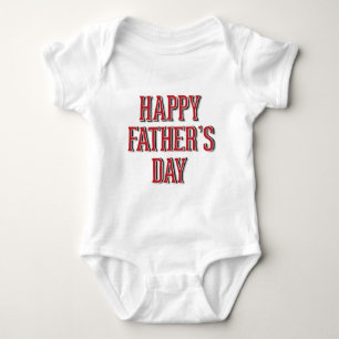 Happy Vatertag Baby Strampler