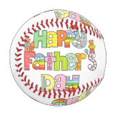 Happy Vatertag Baseball (Vorderseite Links)