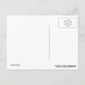 Happy Vatertag Baseball Postkarte (Rückseite)