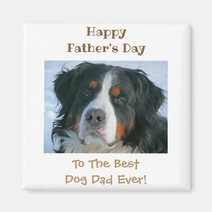 Happy Vatertag Bester Hund Vater Foto Magnet