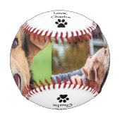 Happy Vatertag Bester Hund Vater je kundenspezifis Baseball (Vorderseite)