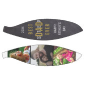 Happy Vatertag Bester Schritt Vater 3 FotoCollage Basketball (Panele)