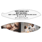 Happy Vatertag Bester Vater je benutzerdefinierten Basketball (Panele)