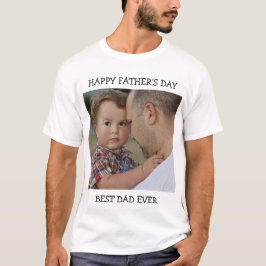 Happy Vatertag Bester Vater je benutzerdefinierten T-Shirt