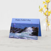 Happy Vatertag_ Card Karte (Gelbe Blume)