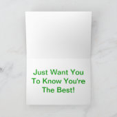 Happy Vatertag Chihuahua-Karte Karte (Innenseite)