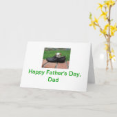 Happy Vatertag Chihuahua-Karte Karte (Gelbe Blume)