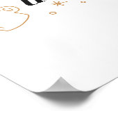 Happy Vatertag Cooles kreatives Design Poster (Ecke)