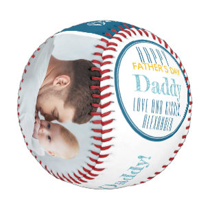 Happy Vatertag Custom Foto Baseball