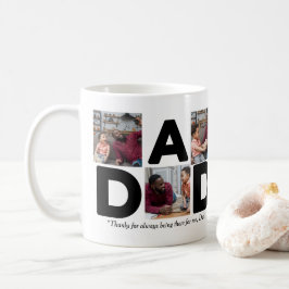 Happy Vatertag Custom Foto Tasse für Vater