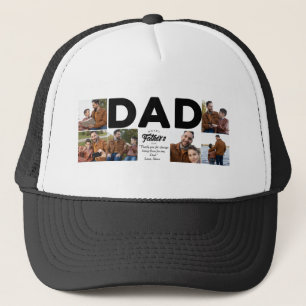 Happy Vatertag Custom Foto Trucker Hat Truckerkappe