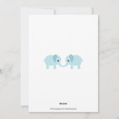 Happy Vatertag Custom Foto Twins Feiertagskarte (Rückseite)