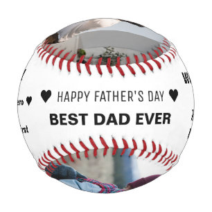 Happy Vatertag Custom Fotos, Quote & Names Baseball