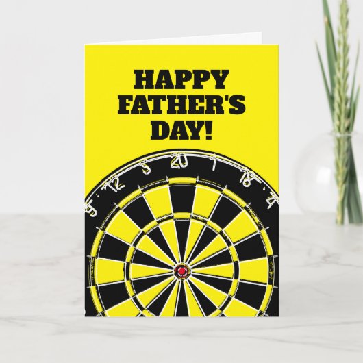 Happy Vatertag Design Gruß Karte (Vorderseite)