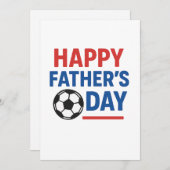 Happy Vatertag Feiertagskarte (Vorne/Hinten)