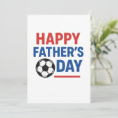 Happy Vatertag Feiertagskarte (Stehend Vorderseite)