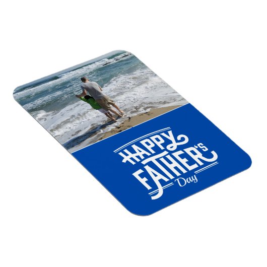Happy Vatertag Flexible Foto Magnet (Rechte Seite)