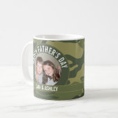 Happy Vatertag - Foto Camouflage Green Kaffeetasse (Vorderseite Links)