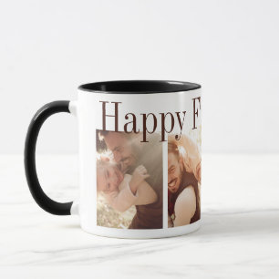 Happy Vatertag Foto Collage Tasse