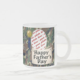 Happy Vatertag Foto Rahmen Mattglastasse