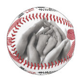 Happy Vatertag Fotos der Familie Baseball (Vorderseite Links)