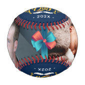 Happy Vatertag Fotos - Navy Blue Baseball (Vorderseite)