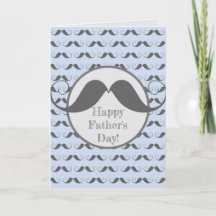 Happy Vatertag - Fun Mustache Muster