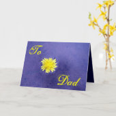 Happy Vatertag Gelbe Blume I Karte (Gelbe Blume)