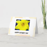 Happy Vatertag Gelbfieber-Blume