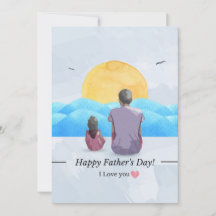 Happy Vatertag Grußkarte