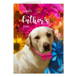 Happy Vatertag, Haustier, Labrador Hund LoverCard