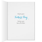 Happy Vatertag, Haustier, Labrador Hund LoverCard (Innen (Rechts))