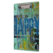 Happy Vatertag Ich Liebe mein Vater Zwischenablage Klemmbrett (Links)